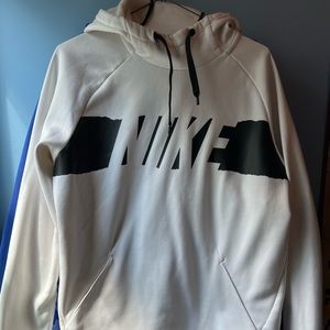 White Nike Dri-Fit Hoodie